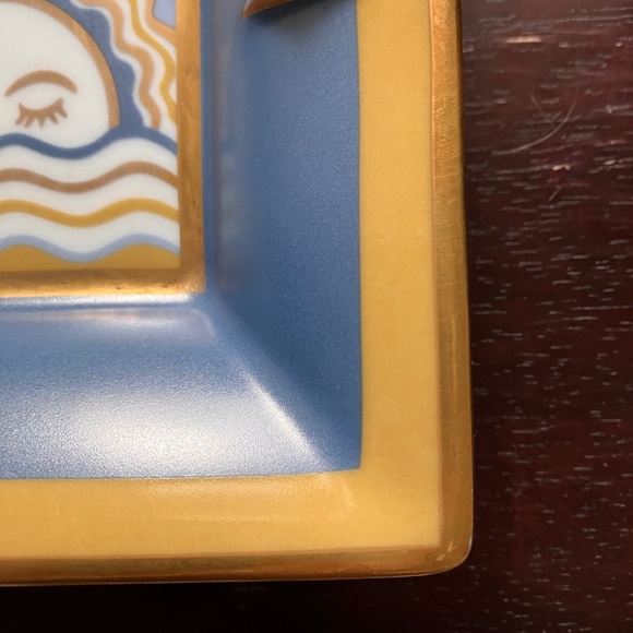 VINTAGE HERMÈS PARIS SUN&MOON Ashtray/Change Tray - Picture 7 of 14